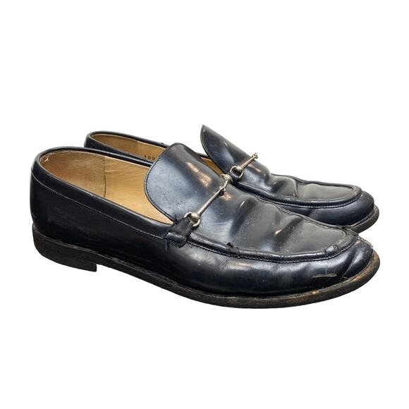 Gucci Horsebit Leather Loafers Penny Loafers Women's 7.5B - Picture 1 of 13